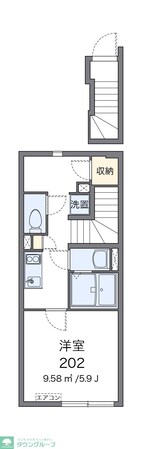 クレイノめぐみの物件間取画像